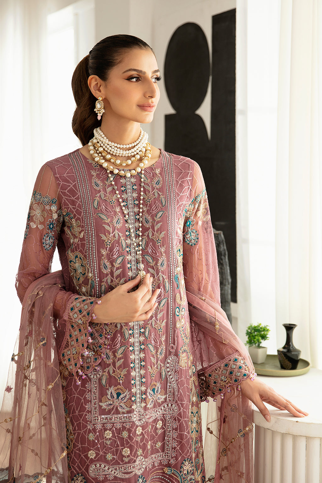 Embroidered Chiffon By Ramsha (Stitched)