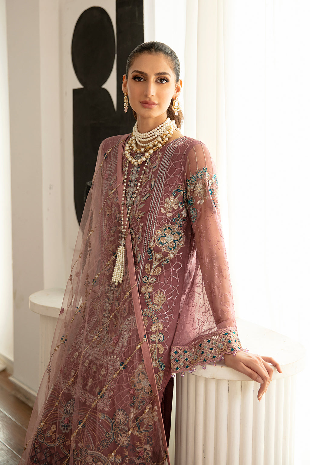 Embroidered Chiffon By Ramsha (Stitched)