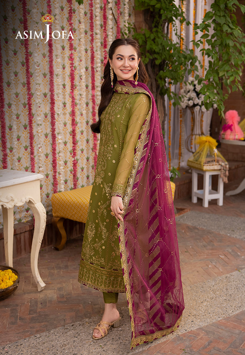 Fern Green By Asim Jofa (Stitched)