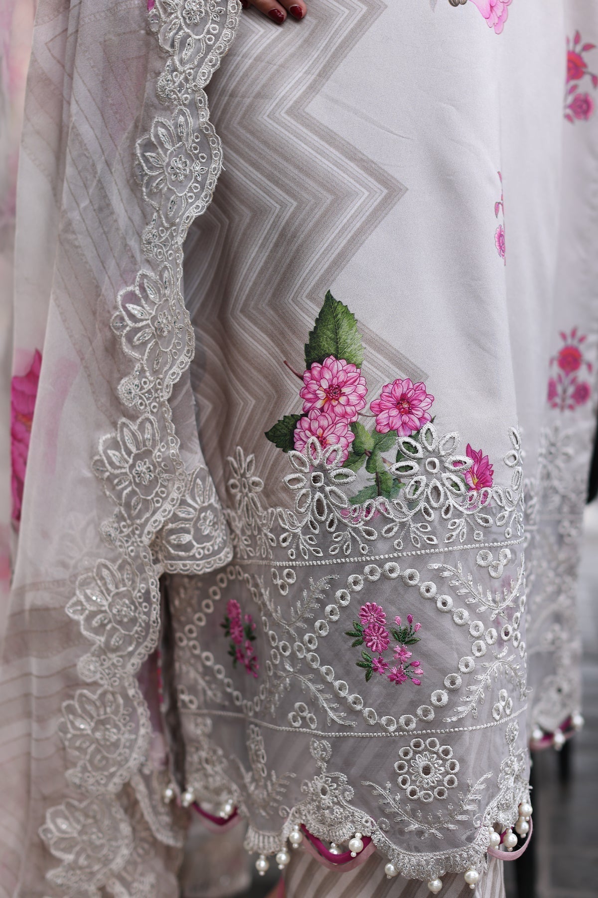 Embroidered Chiffon By Charizma (Stitched)