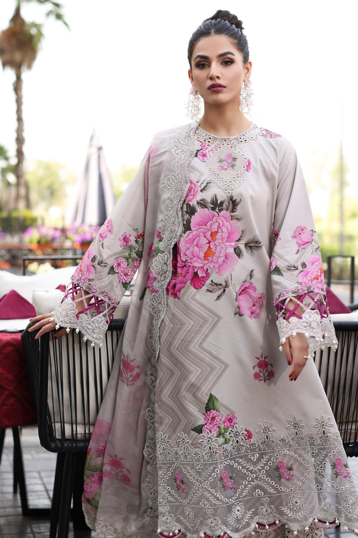 Embroidered Chiffon By Charizma (Stitched)