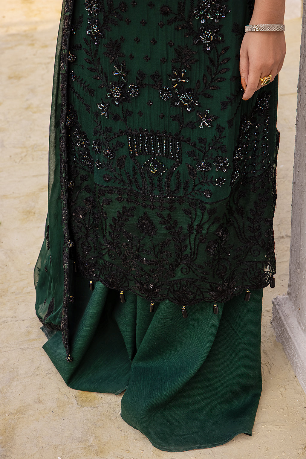 EMBROIDERED CHIFFON By Zebtan (Stitched)